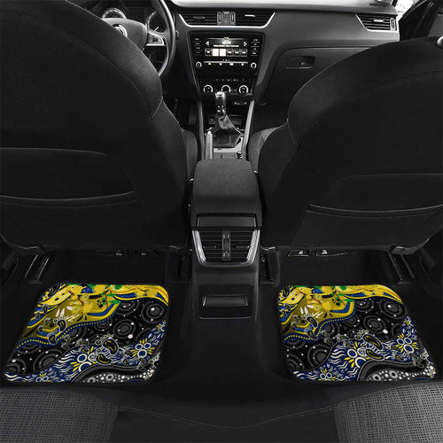 NAIDOC Week 2025 Cowboys Rugby Car Mats Aboriginal Dot Painting