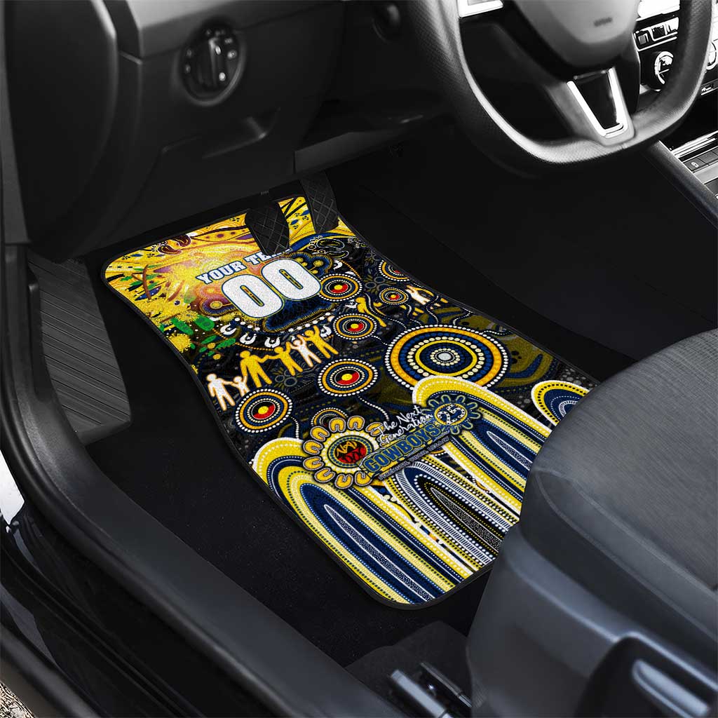 NAIDOC Week 2025 Cowboys Rugby Car Mats Aboriginal Dot Painting