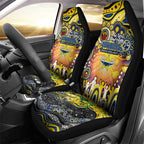 NAIDOC Week 2025 Cowboys Rugby Car Seat Cover Aboriginal Dot Painting