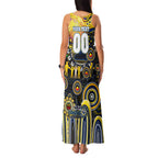 Personalised NAIDOC Week 2025 Cowboys Rugby Family Matching Tank Maxi Dress and Hawaiian Shirt Aboriginal Dot Painting