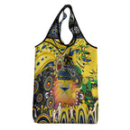 NAIDOC Week 2025 Cowboys Rugby Grocery Bag Aboriginal Dot Painting