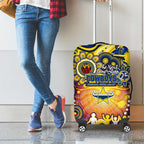 NAIDOC Week 2025 Cowboys Rugby Luggage Cover Aboriginal Dot Painting