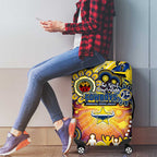 NAIDOC Week 2025 Cowboys Rugby Luggage Cover Aboriginal Dot Painting