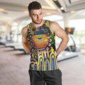 Personalised NAIDOC Week 2025 Cowboys Rugby Men Tank Top Aboriginal Dot Painting