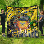 NAIDOC Week 2025 Cowboys Rugby Quilt Aboriginal Dot Painting
