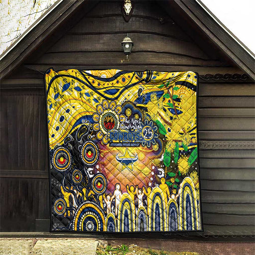 NAIDOC Week 2025 Cowboys Rugby Quilt Aboriginal Dot Painting