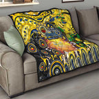 NAIDOC Week 2025 Cowboys Rugby Quilt Aboriginal Dot Painting