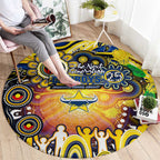 NAIDOC Week 2025 Cowboys Rugby Round Carpet Aboriginal Dot Painting