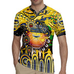 Personalised NAIDOC Week 2025 Cowboys Rugby Rugby Jersey Aboriginal Dot Painting