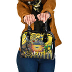 NAIDOC Week 2025 Cowboys Rugby Shoulder Handbag Aboriginal Dot Painting