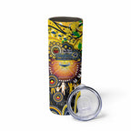 NAIDOC Week 2025 Cowboys Rugby Skinny Tumbler Aboriginal Dot Painting
