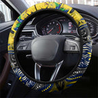 NAIDOC Week 2025 Cowboys Rugby Steering Wheel Cover Aboriginal Dot Painting