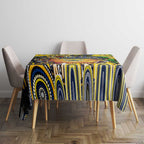 NAIDOC Week 2025 Cowboys Rugby Tablecloth Aboriginal Dot Painting