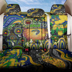 NAIDOC Week 2025 Eels Rugby Back Car Seat Cover Aboriginal Dot Painting