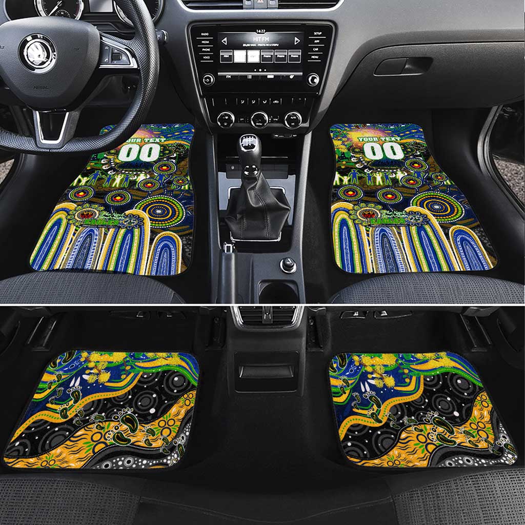 NAIDOC Week 2025 Eels Rugby Car Mats Aboriginal Dot Painting