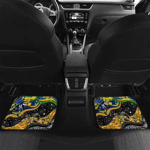 NAIDOC Week 2025 Eels Rugby Car Mats Aboriginal Dot Painting