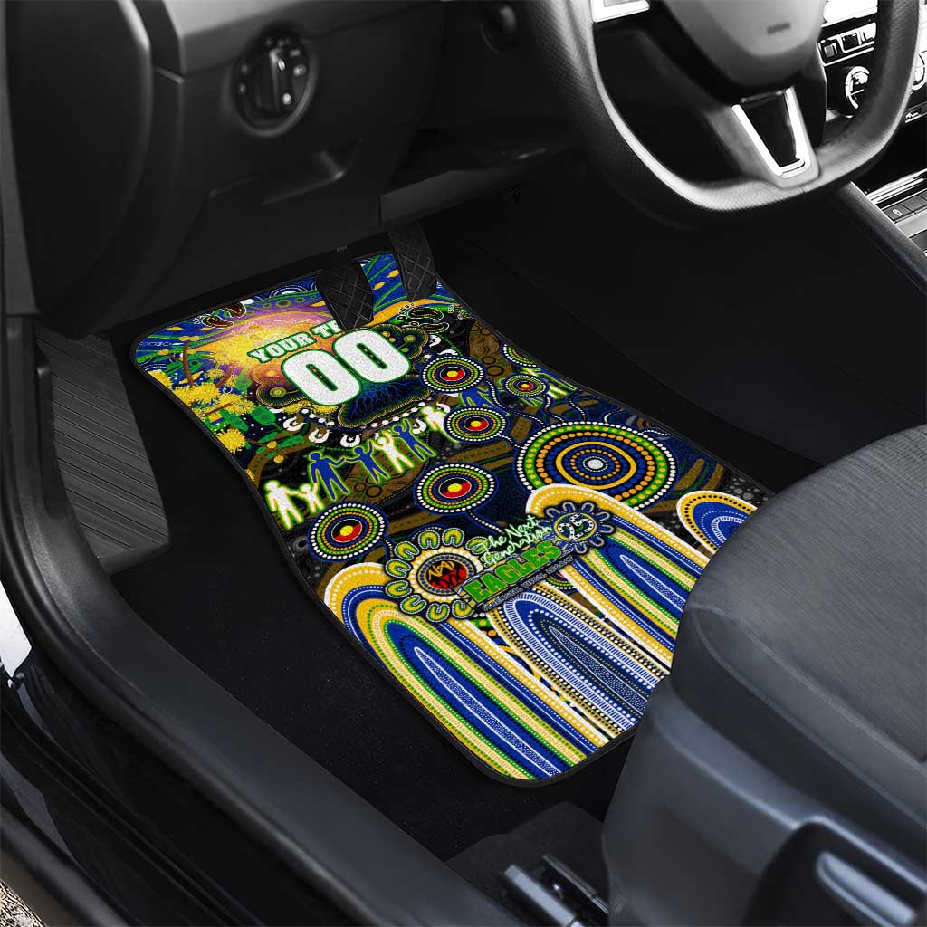 NAIDOC Week 2025 Eels Rugby Car Mats Aboriginal Dot Painting