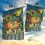 NAIDOC Week 2025 Eels Rugby Garden Flag Aboriginal Dot Painting