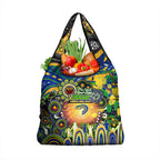 NAIDOC Week 2025 Eels Rugby Grocery Bag Aboriginal Dot Painting