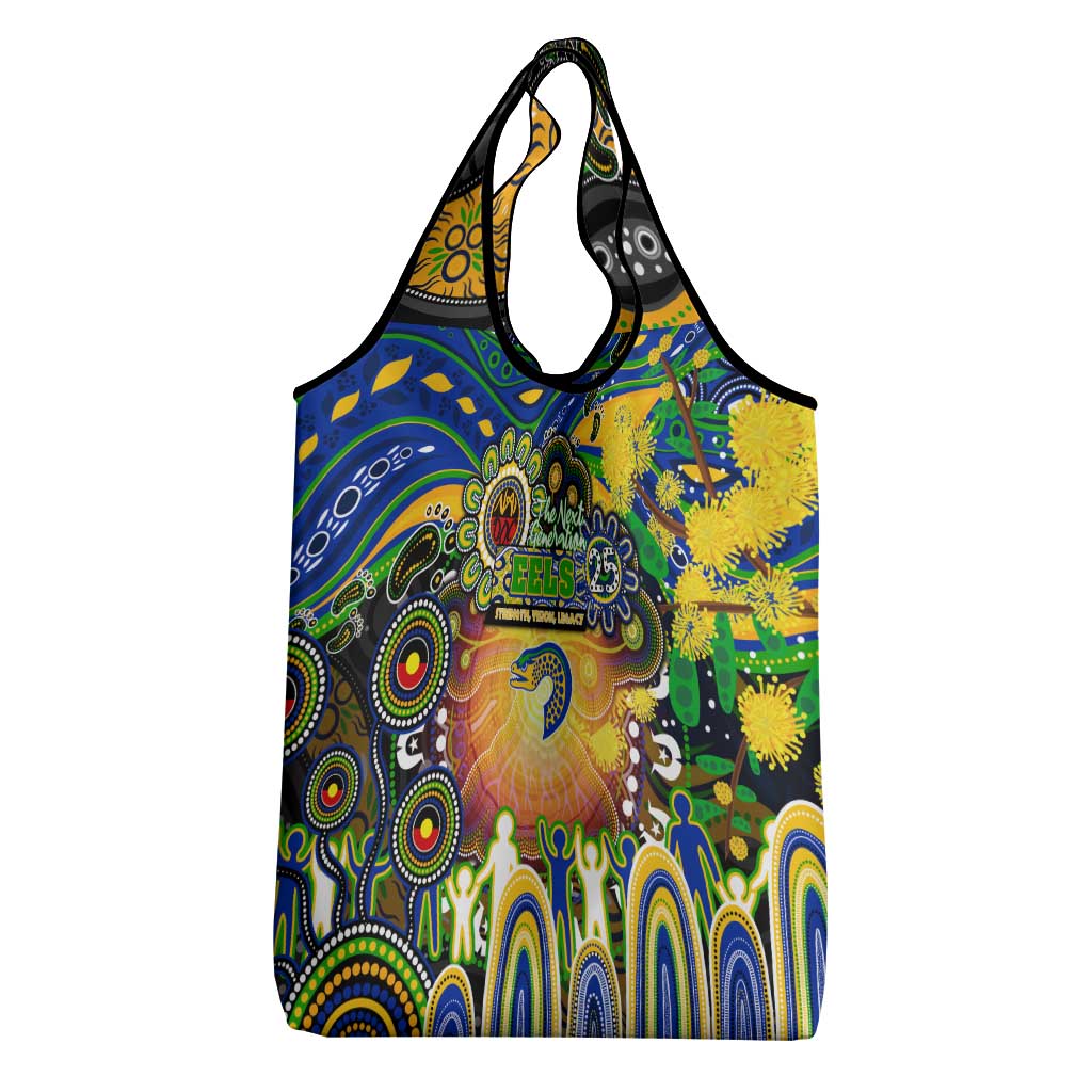 NAIDOC Week 2025 Eels Rugby Grocery Bag Aboriginal Dot Painting
