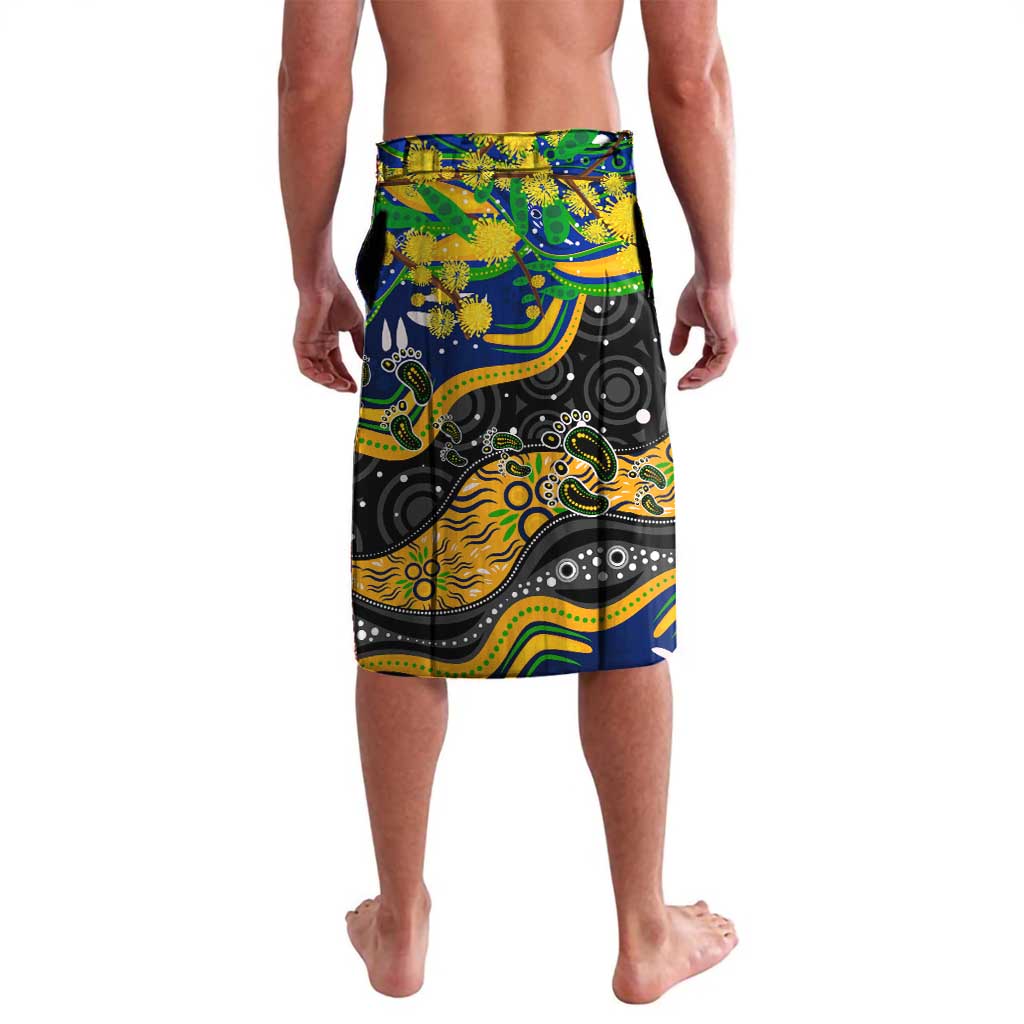 Personalised NAIDOC Week 2025 Eels Rugby Lavalava Aboriginal Dot Painting