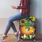 NAIDOC Week 2025 Eels Rugby Luggage Cover Aboriginal Dot Painting