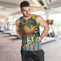 Personalised NAIDOC Week 2025 Eels Rugby Men Tank Top Aboriginal Dot Painting