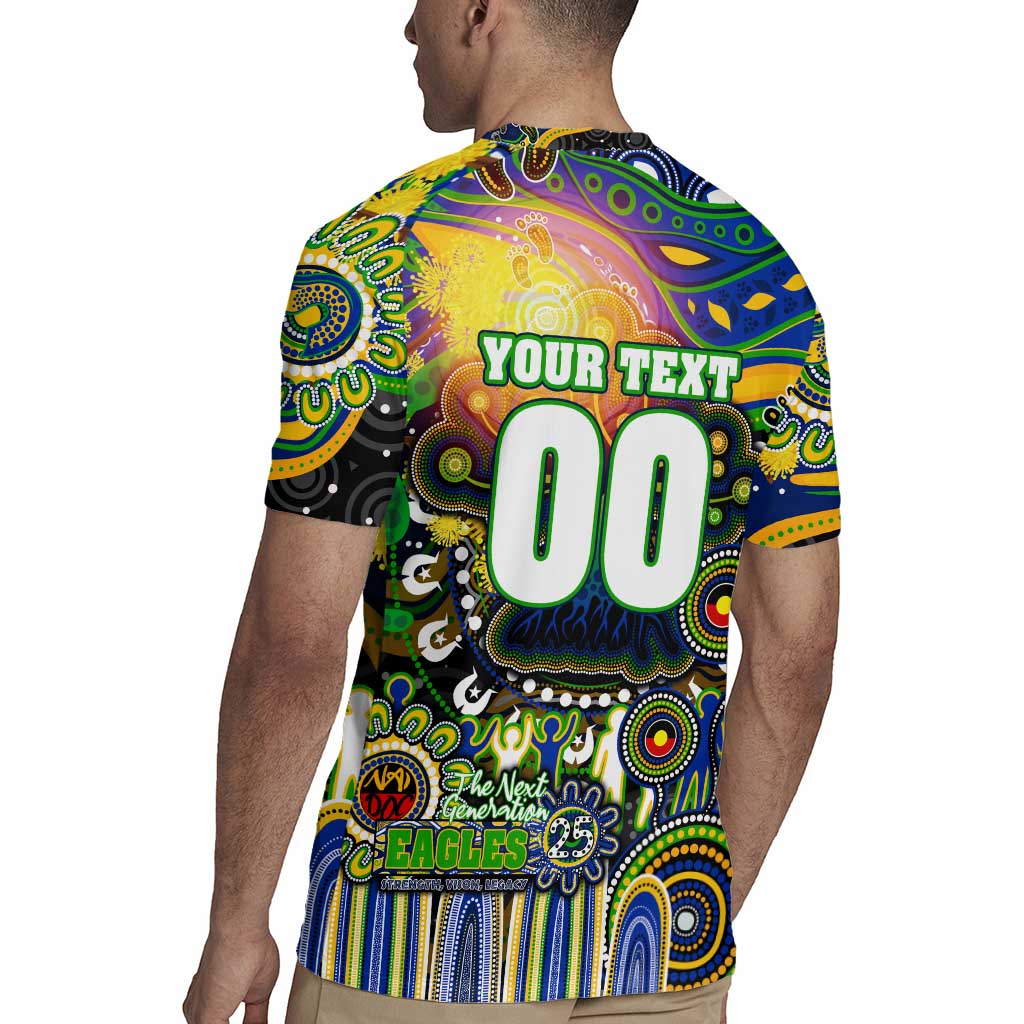 Personalised NAIDOC Week 2025 Eels Rugby Rugby Jersey Aboriginal Dot Painting