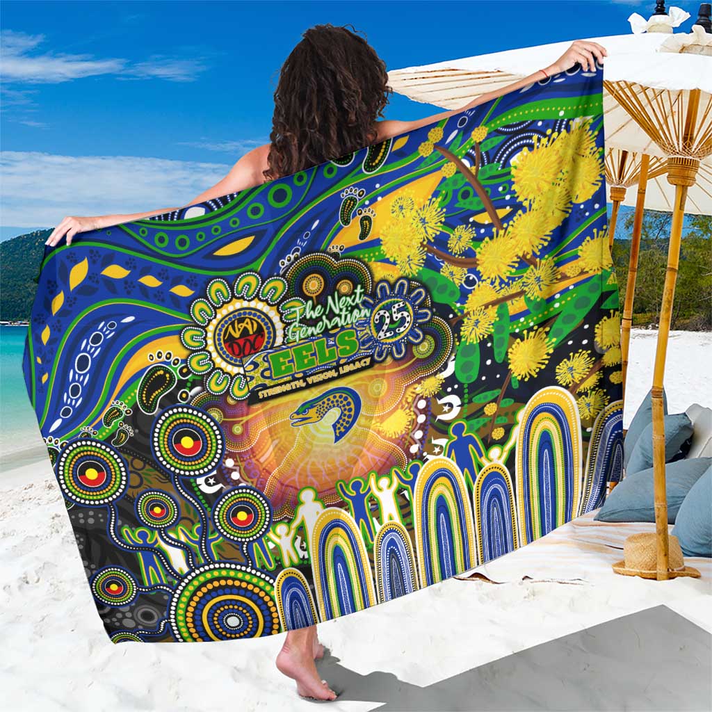 NAIDOC Week 2025 Eels Rugby Sarong Aboriginal Dot Painting