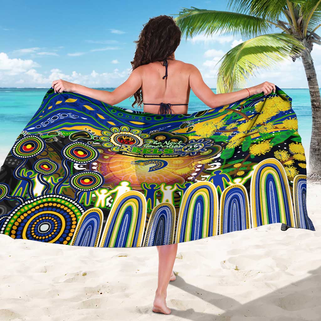 NAIDOC Week 2025 Eels Rugby Sarong Aboriginal Dot Painting