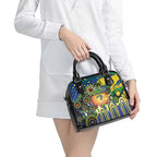 NAIDOC Week 2025 Eels Rugby Shoulder Handbag Aboriginal Dot Painting
