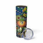NAIDOC Week 2025 Eels Rugby Skinny Tumbler Aboriginal Dot Painting