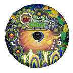 NAIDOC Week 2025 Eels Rugby Spare Tire Cover Aboriginal Dot Painting