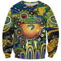Personalised NAIDOC Week 2025 Eels Rugby Sweatshirt Aboriginal Dot Painting