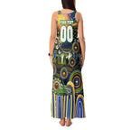 Personalised NAIDOC Week 2025 Eels Rugby Tank Maxi Dress Aboriginal Dot Painting