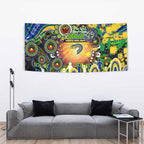 NAIDOC Week 2025 Eels Rugby Tapestry Aboriginal Dot Painting