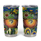 NAIDOC Week 2025 Eels Rugby Tumbler Cup Aboriginal Dot Painting