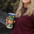 NAIDOC Week 2025 Eels Rugby Tumbler Cup Aboriginal Dot Painting