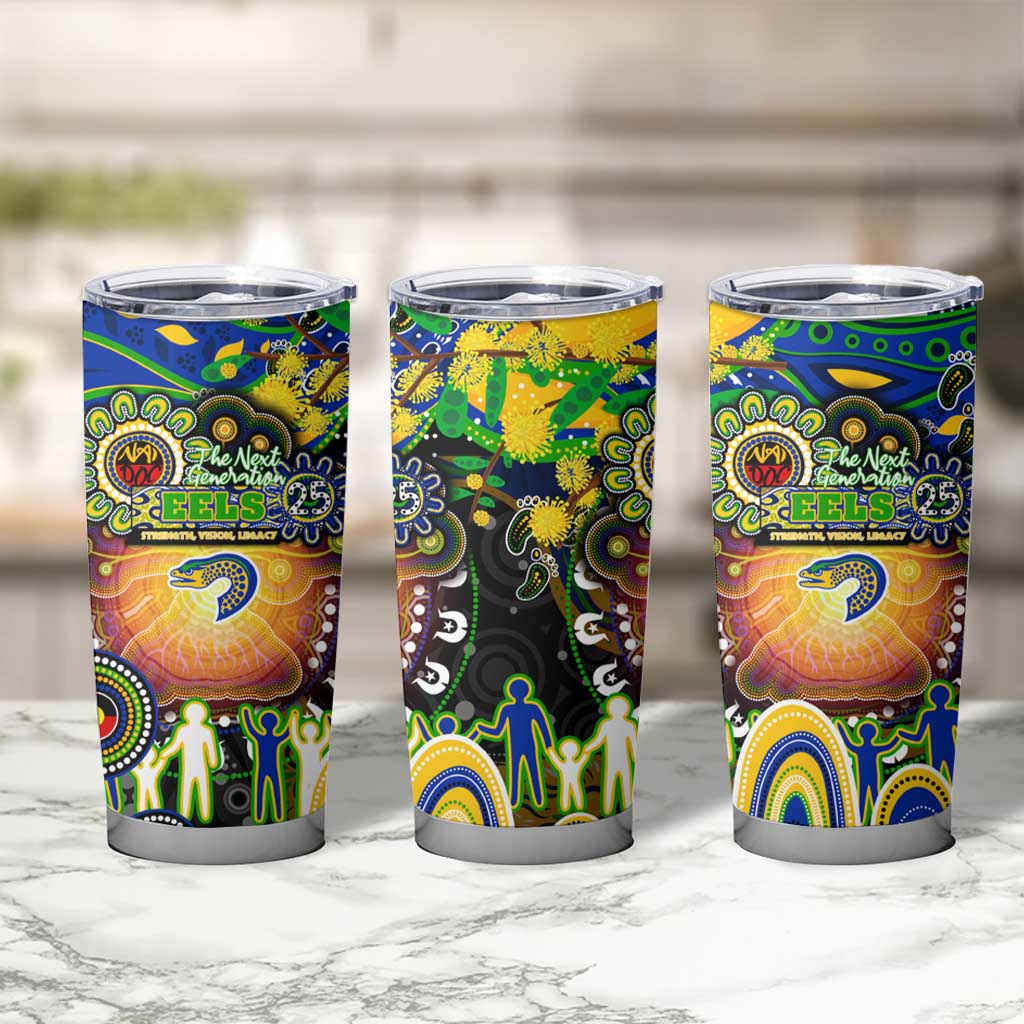 NAIDOC Week 2025 Eels Rugby Tumbler Cup Aboriginal Dot Painting
