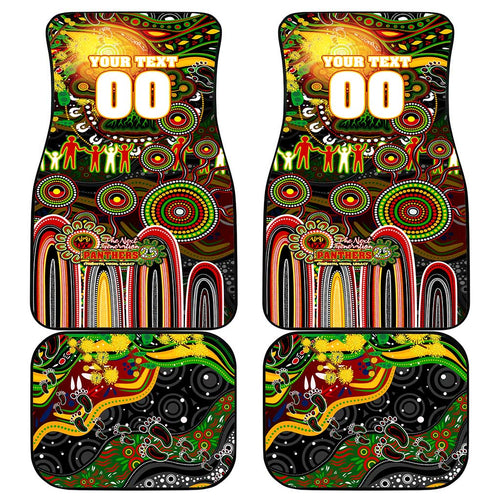 NAIDOC Week 2025 Panthers Rugby Car Mats Aboriginal Dot Painting