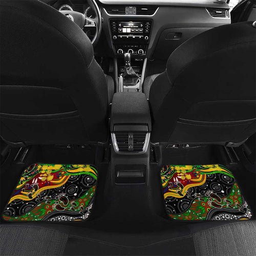 NAIDOC Week 2025 Panthers Rugby Car Mats Aboriginal Dot Painting