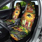 NAIDOC Week 2025 Panthers Rugby Car Seat Cover Aboriginal Dot Painting
