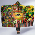 NAIDOC Week 2025 Panthers Rugby Hooded Blanket Aboriginal Dot Painting
