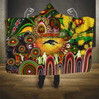 NAIDOC Week 2025 Panthers Rugby Hooded Blanket Aboriginal Dot Painting