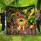 NAIDOC Week 2025 Panthers Rugby Quilt Aboriginal Dot Painting