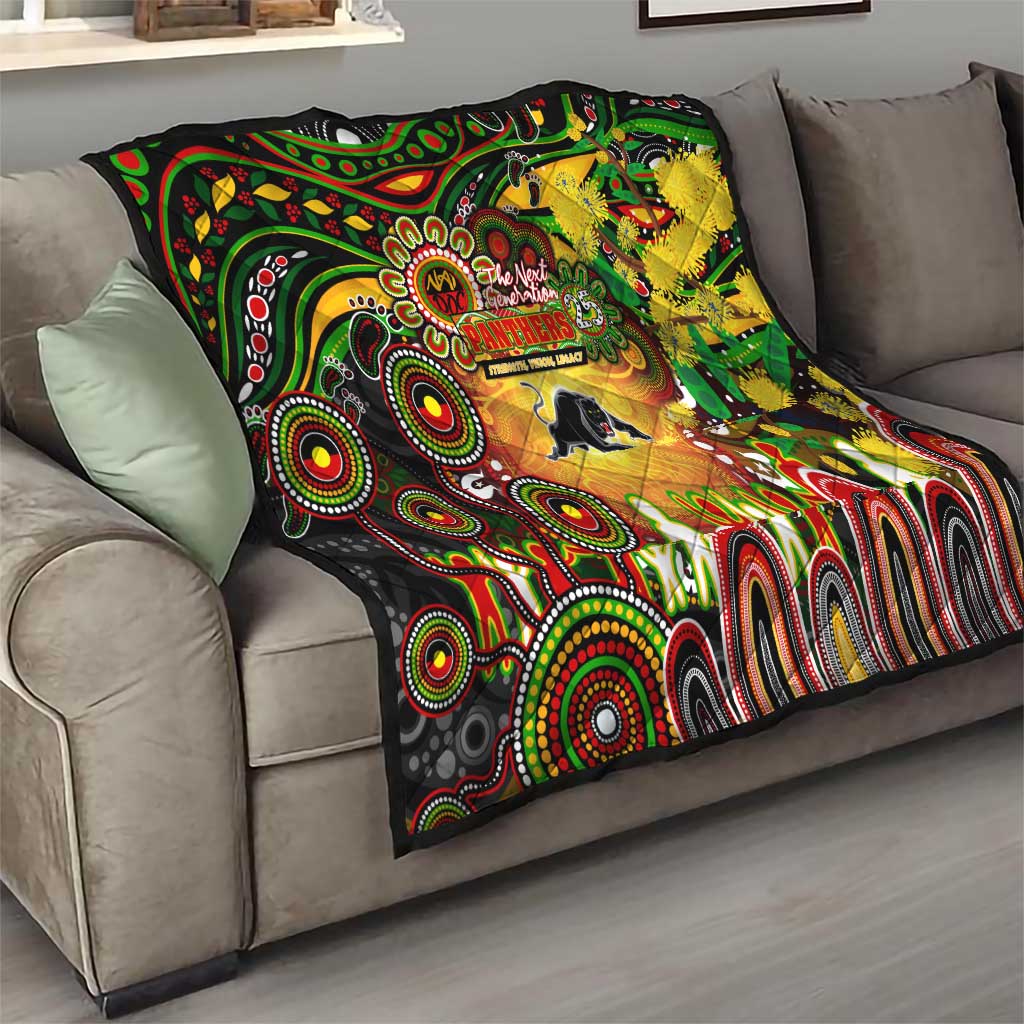 NAIDOC Week 2025 Panthers Rugby Quilt Aboriginal Dot Painting