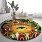 NAIDOC Week 2025 Panthers Rugby Round Carpet Aboriginal Dot Painting