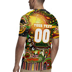 Personalised NAIDOC Week 2025 Panthers Rugby Rugby Jersey Aboriginal Dot Painting