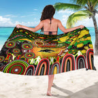 NAIDOC Week 2025 Panthers Rugby Sarong Aboriginal Dot Painting
