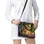 NAIDOC Week 2025 Panthers Rugby Shoulder Handbag Aboriginal Dot Painting